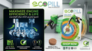 EcoPill Fuel Saver Tablet – Nano Technology Fuel System Cleaner & Engine Performance Booster | Reduces Emissions, Improves Fuel Economy, Treats Up to 70 Liters Petrol & Diesel